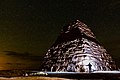 Ames Monument at Night