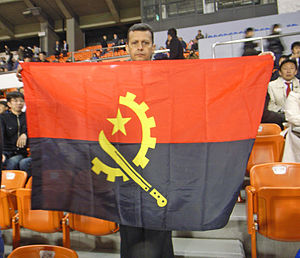 Flagge Angolas: Beschreibung, Geschichte, Weitere Flaggen Angolas