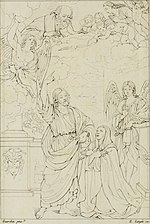 Thumbnail for File:Annales du musée et de l'école moderne des beaux-arts - recueil de gravures au trait, d'après les principaux ouvrages de peinture, sculpture, ou projets d'architecture, qui, chaque année, ont remporté (14765052922).jpg