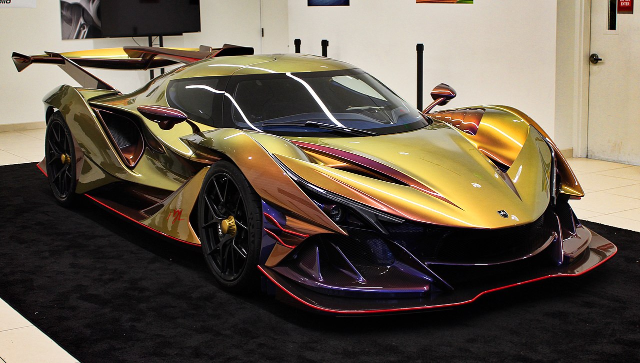 Image of Apollo Intensa Emozione (IE) Golden Dragon, front 2.1.20