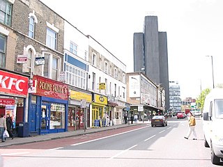 Archway, London district on the edge of inner north London