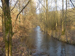 Asdorf River in Germany