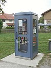 Bücher-Telefonzelle am Klammerweiher, Bad Tölz
