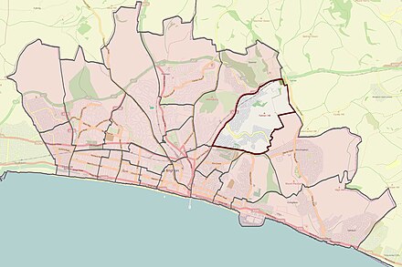 Moulsecoomb and Bevendean highlighted