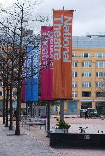 File:Banners for the National Theatre - geograph.org.uk - 1749937.jpg