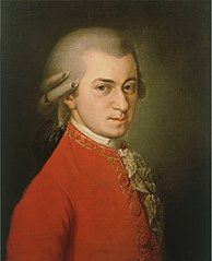 Portrait de Wolfgang Amadeus Mozart