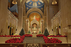 Washington cathedral. Базилика Непорочного зачатия в Вашингтоне.