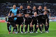 Besiktas football team in 2011 Besiktas squad in 2011.jpg
