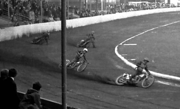 The Aces riding at Hyde Road during the eventful 1963 season