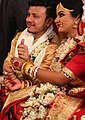 Eine hinduistische Hochzeit in Bengalen, im Osten des Landes