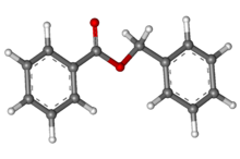 Benzyl benzoate ball-and-stick.png