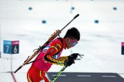 Deutsch: Biathlon bei den Olympischen Winter-Jugendspielen 2020 in Lausanne; Tag 2, 11. Januar 2020; Einzel männlich English: Biathlonl at the 2020 Winter Youth Olympics in Lausanne at 11 January 2020 – Individual men