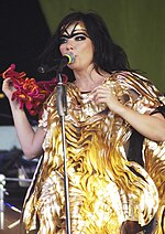 Björk by deep schismic at Big Day Out 2008, Melbourne Flemington Racecourse.jpg