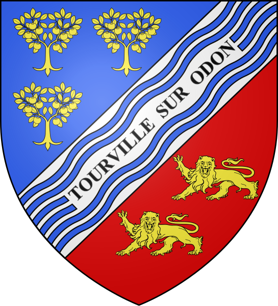 File:Blason ville fr Tourville-sur-Odon (Calvados).svg