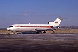 Boeing 727-231 van TWA, vergelijkbaar met degene die neerstortte