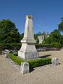 Français : Monument aux morts, Bonzac, Gironde, France