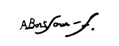 signature d'Anthonie van Borssom