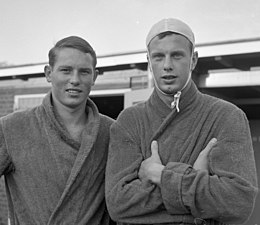 Bram Leenards and Harro Ran 1961.jpg