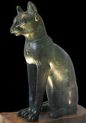 Gayer-Andersons Katze, ausgestellt im British Museum