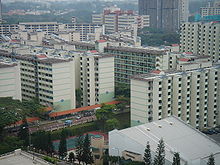 Housing blocks in Bukit Ho Swee, a public housing estate built in the 1960s BukitHoSwee.JPG