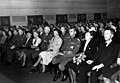 Concert in het Berlijnse radiostation op Pinkstermaandag 1942, met de nieuwe Ridderkruisdragers Oberstleutnant Bernard Griese, SS-Sturmbannführer Rudolf Pannier en SS-Standartenführer Fegelein