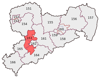 <span class="mw-page-title-main">Chemnitzer Umland – Erzgebirgskreis II</span> Federal electoral district of Germany