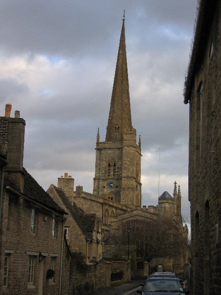 File:Burford Parish Church from the High Street - geograph.org.uk - 108804.jpg