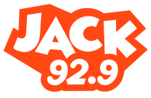 CFLT-FM Jack 92.9 logo.svg