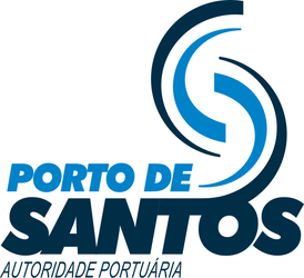 Logo for havnen i Santos