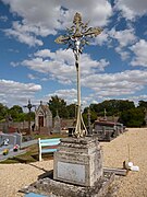 Calvaire à l'intérieur du cimetière.