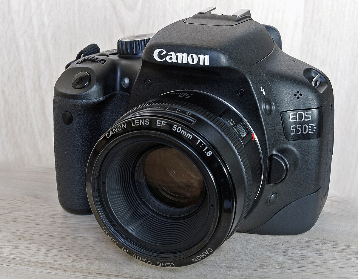 Canon EOS 550D - Wikipedia