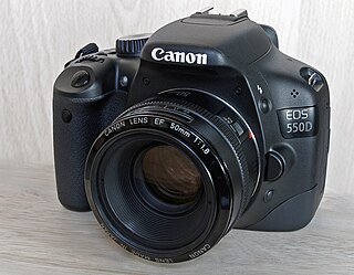 <span class="mw-page-title-main">Canon EOS 550D</span>