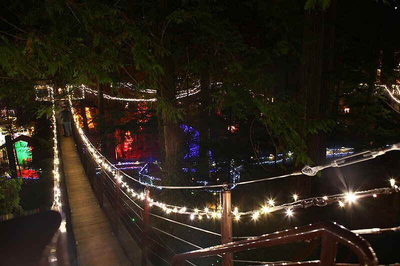 File:Canyon Lights 2012 @ Capilano Suspension Bridge (8256205601).jpg