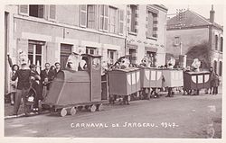 A Carnaval de Jargeau cikk illusztráló képe