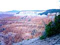 Cedar Breaks National Monument at dusk, Summer 2004