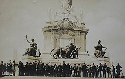 The Angel of Independence, a Symbol of Mexico City Stock Image - Image of  america, golden: 128071709