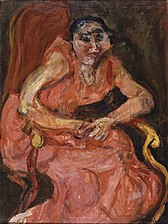 Woman in Pink (c. 1924) oil on canvas, 73 x 54.3 cm., Saint Louis Art Museum