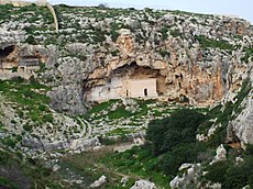 Saint Paul The Hermit cherkovi, Vid Il-G'asel, Mosta - panoramio.jpg