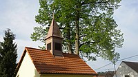 Radějovicích]], okres Strakonice, Jihočeský kraj. English: Chapel of Virgin Mary in the village of Radějovice, Strakonice District, South Bohemian Region, Czechia.