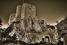 Ruines du château du Landskron.