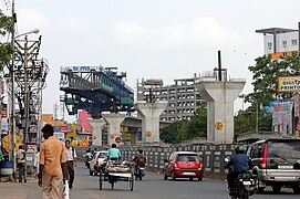 Viaduct work by SOMA. Date 6 July 2011