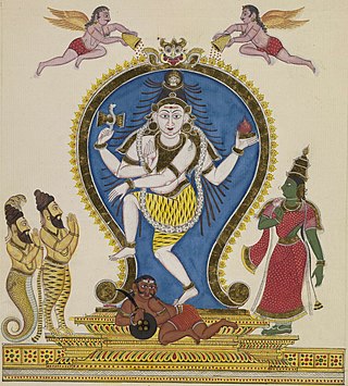 <span class="mw-page-title-main">Nataraja</span> Depiction of Shiva as Lord of the dance