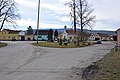 English: Village square in Chlum (Křemže). Čeština: Náves v Chlumu (Křemže).