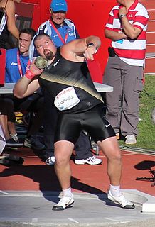 Christian Cantwell American shot putter