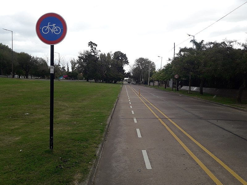 File:Ciclovía en el Camino Antártida.jpg