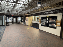 Cleveland Lakefront station, February 2021 Cleveland Lakefront Station - waiting room.png