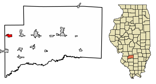 File:Clinton County Illinois Incorporated and Unincorporated areas Trenton Highlighted.svg