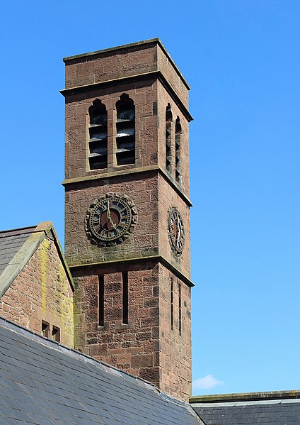 File:Clock tower, Coach House of Royden Park 2019.jpg