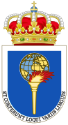 Escudo de la Escuela Militar de Idiomas (EMID) Academia Central de la Defensa