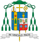 Coat of arms of Teotimo Cruel Pacis as Bishop of Palo.svg